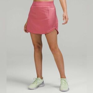 Lululemon Hotty Hot High-Rise Skirt *Long , Brier Rose, Size 10, EUC